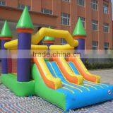 2016 Newest Giant Inflatable Dry Slide / Inflatable Bouncy Castle With Water Slide