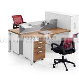 Modern Linear L Shape Office Modular Two Sided Cubicle Workstation(SZ-WS268) thumbnail-5