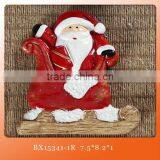 Christmas Santa in Train Shaped Fridge Magnet thumbnail-2