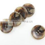 Sedex Audited Factory 2 Pillar Burnt Rim 4 Holes Fire Proof Urea Button, Urea Suit Button thumbnail-2