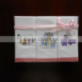 promotional cotton towel set for gift