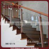 Plastic Handrail Cover Glass Price m2 Glass Stair Railing