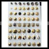 2015 Garment Clothing Fashion Gold Brass Metal Shank Button thumbnail-3