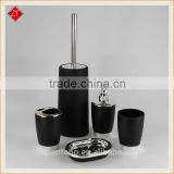 5pcs black lanka tiles bathroom accessories set China