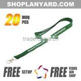 Polyester Lanyard With Silk Screen Printing Logo thumbnail-3
