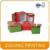 Christmas gift box with window