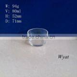 Small Ship Ingot Shape Glass Candle Holders for Home Decoration thumbnail-1