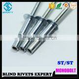 PROTRUDING HEAD STRUCTURE CUP-FIX RIVETS