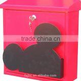 Foshan JHC-2060B Lovely Metal Mailbox /sheet Metal Letter Boxes/antique Letter Box thumbnail-1