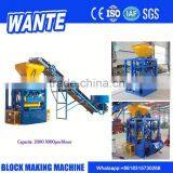 QT4-24 Easy Operate Hydraulic Automatic Cement Brick Making Machine