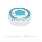 Intelligent Mini Wireless Strobe Light Siren With Low Voltage SMS Alert Function and Self-check,blue Color Indoor Siren