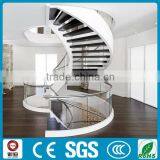 Interior Wood Collapsible Curved Stairs thumbnail-3