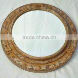 Vintage French Wall Art Deco Mirror