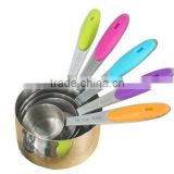 Hottest selling cheap price stainless steel measuring cups and spoon