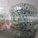 2016 popular and Cheap rolling inflatable zorb water ball sport game.water zorb balls price with high quality for sale