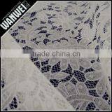 Grey Design for Order Nylon Cotton Knitting for Arab Caloco Ladies Dress Burn-out Fabric thumbnail-1