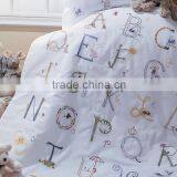 Hand Embroidered ABC Baby Bumper-quilt Set thumbnail-2