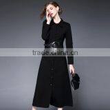 New Europe 2016 Women's Cotton Long Dresses Bohemian Femme Casual Clothing Slim Party Dresses thumbnail-2