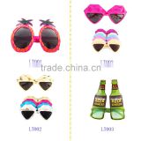 The Chinese factory wholesale price fashion party sunglass JFP001-006