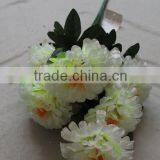 Latest Style 9 Heads Artificial Flower Plastic Flower Bouquet thumbnail-5