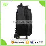 New Design Black Polyester Waterproof Travel Backpack Bag Trolley Luggage Quality Choice thumbnail-2