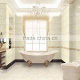 300*600mm White ceramic bathroom wall tile with pattern