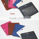 2015 New Design Leather Card Holder, Leather Card Holder With Pocket, Credit Card Holder