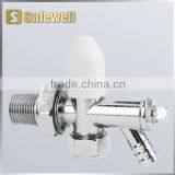 C.P. Angled Radiator Valve & Drain off thumbnail-1