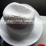 2015 The Newest Reliable Quality promotion natural straw cowboy hat