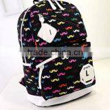 Canvas High School Backpack in Large Volume thumbnail-2