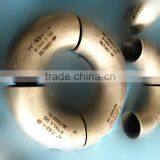 Titanium alloy stainless steel flange Deg Elbow