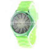 Colorful Silicone Jelly Gel Sport Wrist Watch, Chic Unisex Sports Wrist Watches Wholesale thumbnail-5