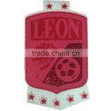 Factory Direct Soccer Patches 3d Flock Type Label Patch Football Badges Garment Usage Flock Patches thumbnail-1