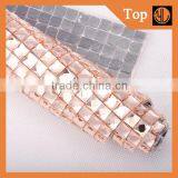 Bling Bling Hot Fix Crystal Rhinestone Mesh For Shoe Decoration thumbnail-6