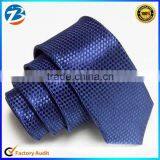Classical Fashion Plaid Pattern Men Polyester Ties