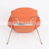 Furniture Factory Wholesale Fiberglass Lounge Womb Leisure Chair With Cushion Cashmere Womb Chair thumbnail-6