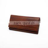 Ladies Genuine Leather Purse Anti-degaussing Billfold Wallet thumbnail-2