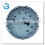 High Quality All Stainless Steel Bimetallic Thermometer of 0 to 150c thumbnail-2