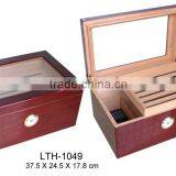 Personalized Wooden Cigar Humidor thumbnail-1