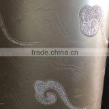 Metallic Semi PU Leather for Beautiful Wallpapers Usage With Embroider thumbnail-4