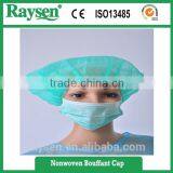 Hot Sale Medical Disposable Surgical Nonwoven Bouffant Cap thumbnail-1