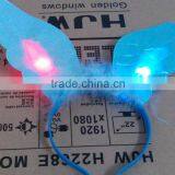 Hot Sale LED Hair Accessories Flash Ox Horn Hairpin Headband for Halloween Party Crazy Party thumbnail-4