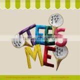 Customed Letter Embroidery Logo Design Badge thumbnail-1