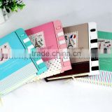 hot Sale papaer note book /hardcover fashion password lock note book