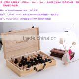 classical wooden essential oil box holds 66 solid wood wooden packaging wholesale