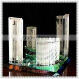 Personality Clear Crystal Buidling Model For Developers Gifts thumbnail-1