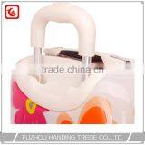 4 Wheel Flower Print Trolley Suitcase , Bright Color Travel Luggage thumbnail-2