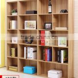 Floor Standing Modern Tall Wood Customer Designed Book Shelves