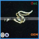 Latest Trendy Design Crystal Fashion Brooches for Mens Suits thumbnail-6