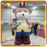 KANO4875 Festival Decorative Handmade Fiberglass Cartoon Bear thumbnail-1